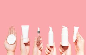 cosmetic product label