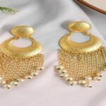 gold earrings design